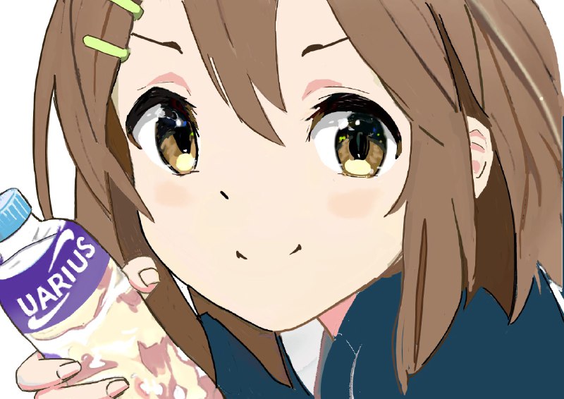 ゆいうい 是一位优秀的 Yui 画手，他也画了很多的《轻音少女》相关的画作，我对她们的评价是“看了眼睛就会深深被迷住的程度，我愿意每天梦到她们”，有谁能拒绝给这种内容点赞和保存呢？作者在推特频繁互动，如果能关注他并对画作表达喜欢，那就是莫大的鼓励了，他会很高兴的